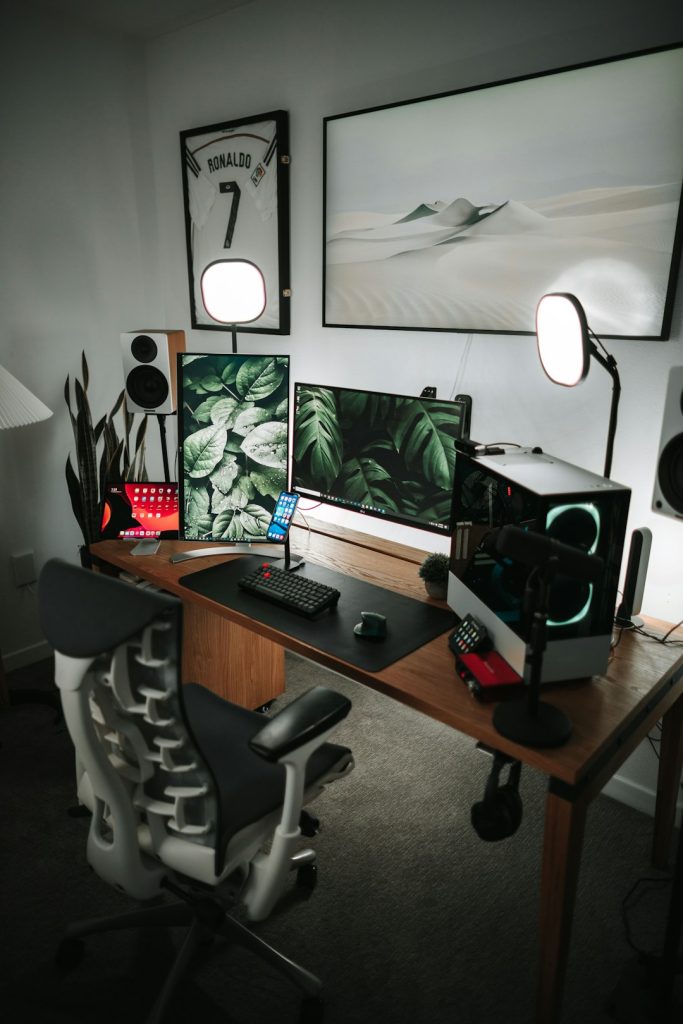 My home workspace. Video tour here → https://youtu.be/TLXMAD6qBFs
